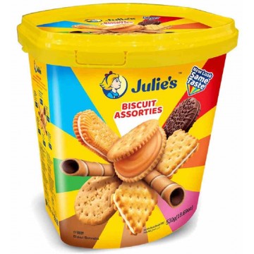 Julie's Biscuit Assorties (6 Tin) 530g