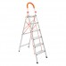 6-Step Foldable Aluminium Anti-Slip Ladder 1465mm - 1