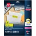 Avery Neon Yellow High-Visibility Labels 750'S (1X2-5/8") - 1