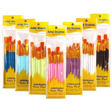 Paint Brush Nylon 10 pcs Set