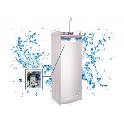 Pure Water Stainless Steel Floor Standing Water Cooler  - With Installation