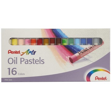 Pentel Oil Pastel  16 Colours Set