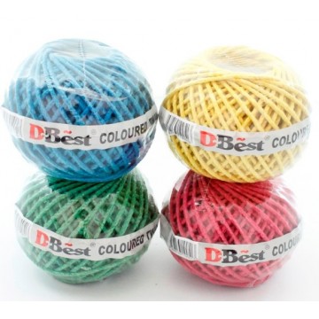 Coloured Cotton Twine String