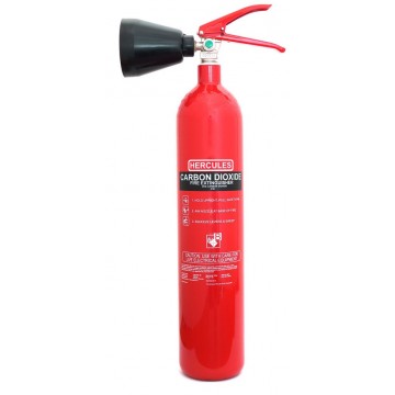 Hercules Carbon Dioxide 2KG Fire Extinguisher
