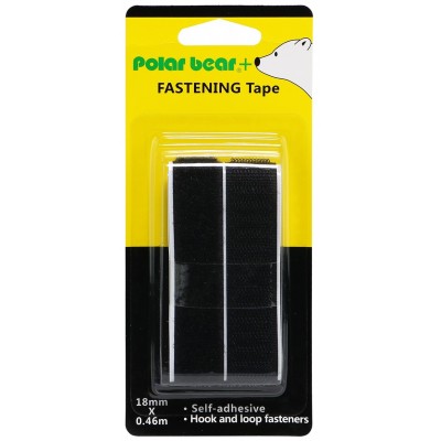 Polar Bear Velcro Hook and Loop Fastening Tape (18mmx0.46m)