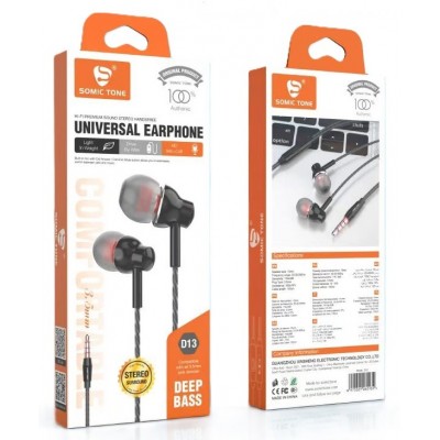 Universal Stereo Earphone 3.5mm with Microphone
