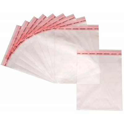 Clear Opp Bag 23 x 35cm Peel & Seal 100's