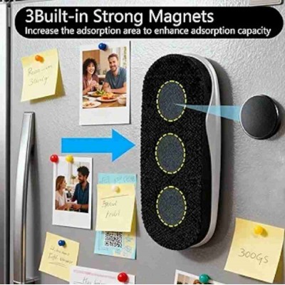 Magnetic Glass Board Eraser (14 x 6 x 2cm)