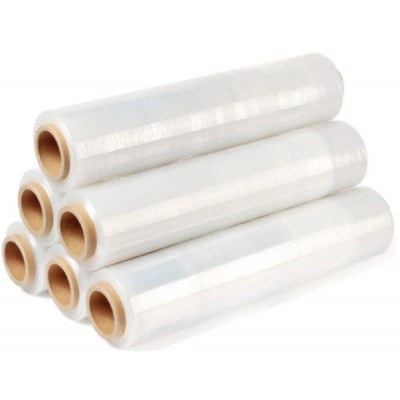 Clear Stretch Film 3kg (6 Rolls)