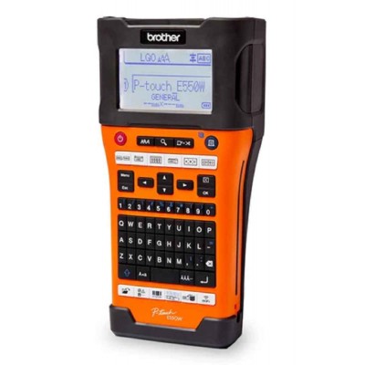 Brother P-Touch Wireless Industrial Handheld Labeller PT-E550WVP