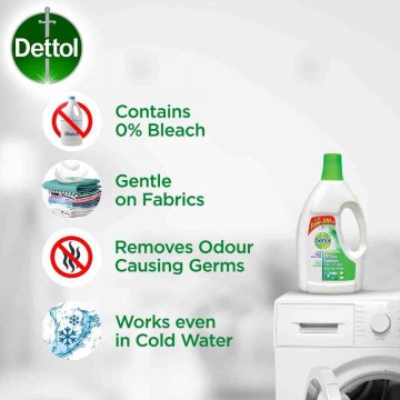 Dettol Fresh Pine Disinfectant Laundry Sanitiser 1.2L + 300ml