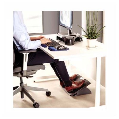 Fellowes Office Suites Adjustable Foot Rest w/Microban Protection