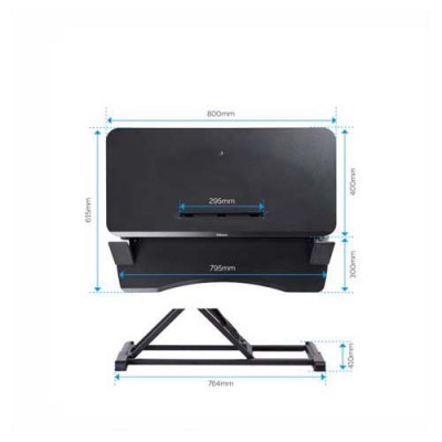 Fellowes Corsivo Sit-Stand Workstation Desk