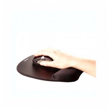 Fellowes Memory Foam Mouse Pad Wrist Rest - Fabric