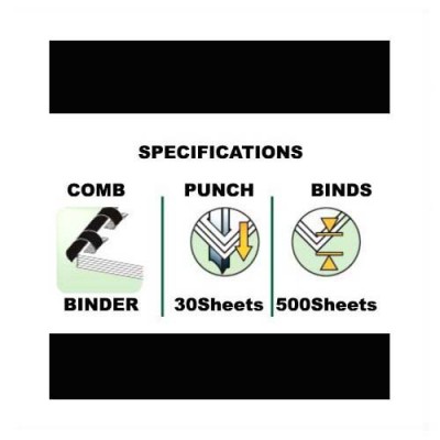 Fellowes Orion-500 Heavy-Duty Comb Binder