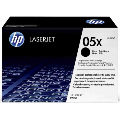 HP Toner Cartridge CE505X (05X) Black HP Toner Cartridge CE505X (05X) Black