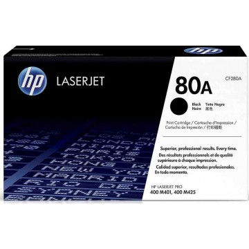 HP Toner Cartridge CF280A (80A) Black