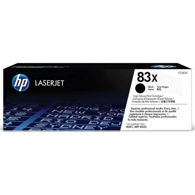 HP Toner Cartridge CF283X (83X) Black HP Toner Cartridge CF283X (83X) Black