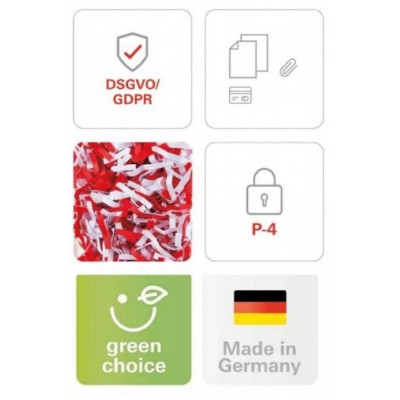 HSM Document Shredder Shredstar-X300 Autofeed Cross Cut 300 Sheets