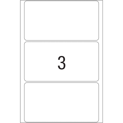 Herma Multi-Purpose White Labels 32'S (3-16)
