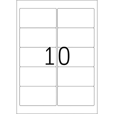 Herma Premium SuperPrint White Labels 100'S A4 (1-16)