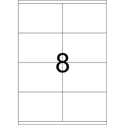 Herma Premium SuperPrint White Labels 100'S A4 (1-16)