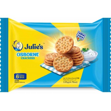 Julie's Osborne Crackers (24 Packet) 135g