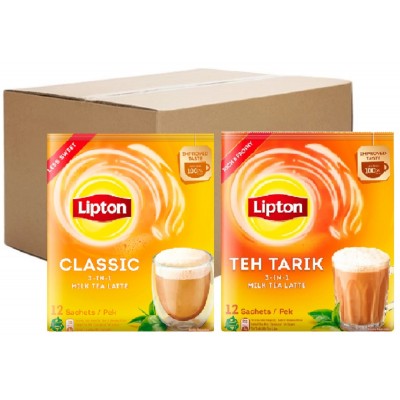 Lipton 3-in-1 Milk Tea Latte (288 Sachets) 21g