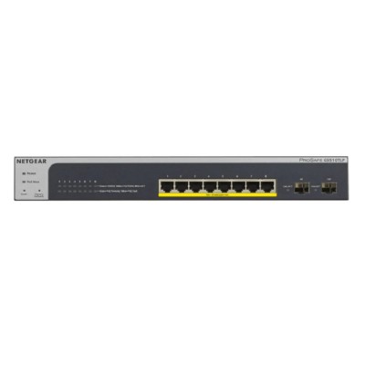 NETGEAR 10-Port PoE Gigabit Ethernet Smart Managed Pro Switch GS510TLP