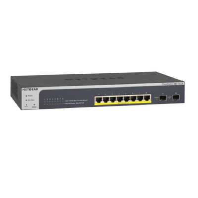 NETGEAR 10-Port PoE Gigabit Ethernet Smart Managed Pro Switch GS510TLP