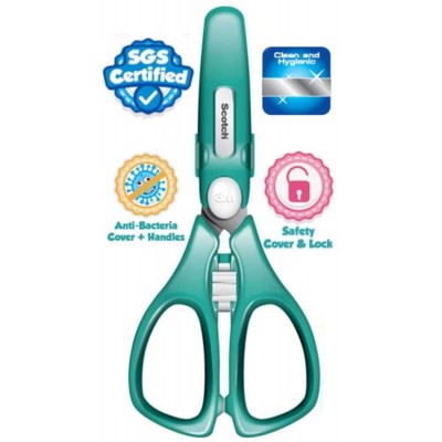 3M SCOTCH Titanium DETACHABLE Kitchen Scissors RED