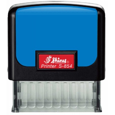 Shiny S-854 Custom-Made Self-Inking Stamp (58 x 22mm)