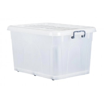 Storage Box w/Wheels (67 x 46 x 39cm) 85L