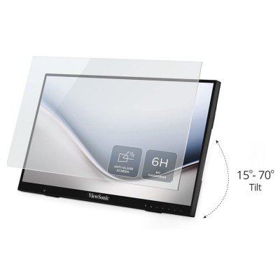 ViewSonic Ergonomic USB-C Full HD ID2456 Business Touch Monitor with MPP2.0 Active Pen 24"
