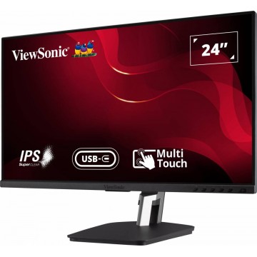 ViewSonic Ergonomic USB-C Full HD IPS-Panel TD2455 Business In-Cell Touch Monitor 24"