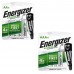 Energizer Power Plus Rechargeable Battery (AA, AAA) 4'S - 1