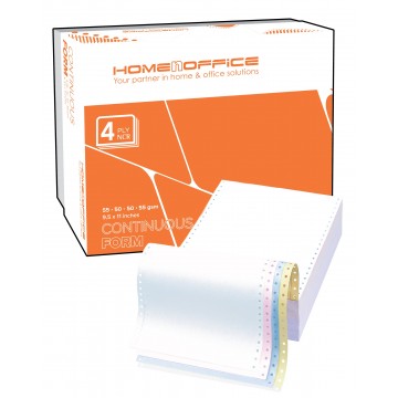 Computer Form Paper 4-Ply NCR (9.5" x 11") 400'S White/Pink/Blue/Yellow Computer Form Paper 4-Ply NCR (9.5" x 11") 400'S White/Pink/Blue/Yellow