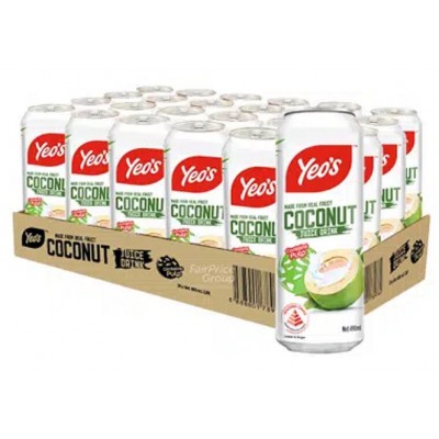 Yeo's Coconut Can Drink (24 Cans) 300ml