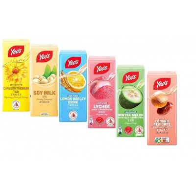 Yeo's Packet Drink (24 Packets) 250ml