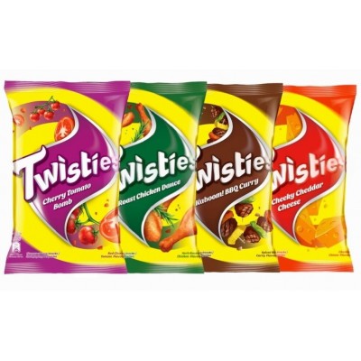 Twisties Corn Snack  (384 Packets) 13g