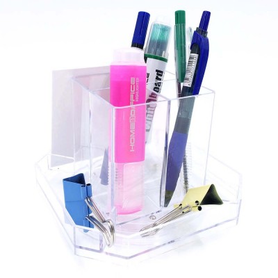 HnO Rotatable Desk Organiser w/Business Card Pocket