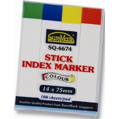 SureMark Stick Index Marker SQ-6674 (14 x 75mm)