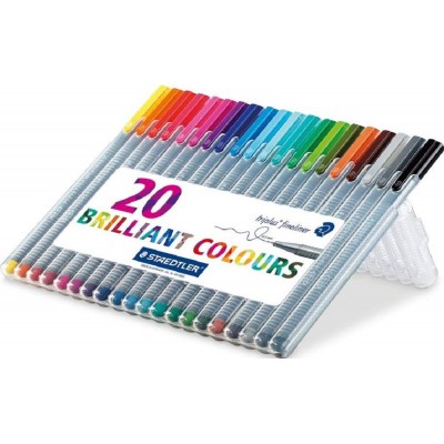Staedtler Triplus Fineliner 20'S 0.3mm