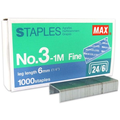 Max Staples No.3-1M Fine