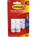 3M Command Damage-Free Hanging Utility Hook Small 2’S 450g - 1