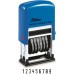 Shiny S-449 Self-Inking Number Stamp 4mm (Blue Ink) 9 Digits - 1