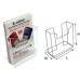 STZ Acrylic 1-Tier Brochure Holder (2 Units) A4 Portrait - 1