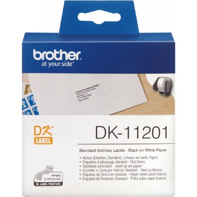 Brother Label Tape DK-11201 (29 x 90mm)