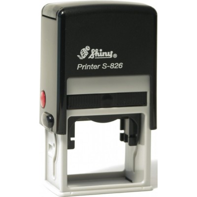 Shiny S-826 Custom-Made Self-Inking Stamp (41 x 24mm)