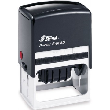 Shiny S-828D Custom-Made Self-Inking Stamp (56 x 33mm)